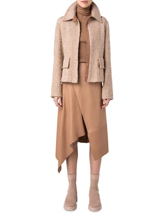 Akris Wool Tweed Zip-Front Jacket 4 Akris Wool Tweed Zip-Front Jacket - Image 2