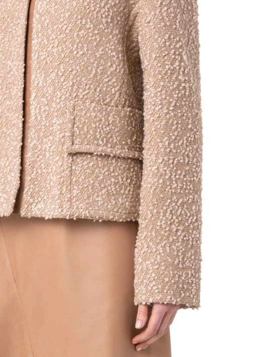 Akris Wool Tweed Zip-Front Jacket 8 Akris Wool Tweed Zip-Front Jacket - Image 6