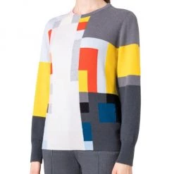 Akris Cashmere Intarsia Knit Sweater 11 Akris Cashmere Intarsia Knit Sweater -Akris Sales Shop unnamed file 929