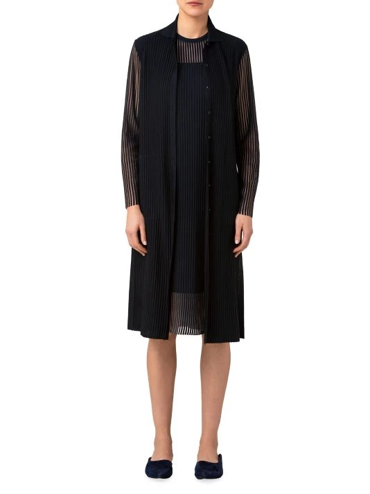 Akris Silk-Blend Knit Coat 4 Akris Silk-Blend Knit Coat - Image 2