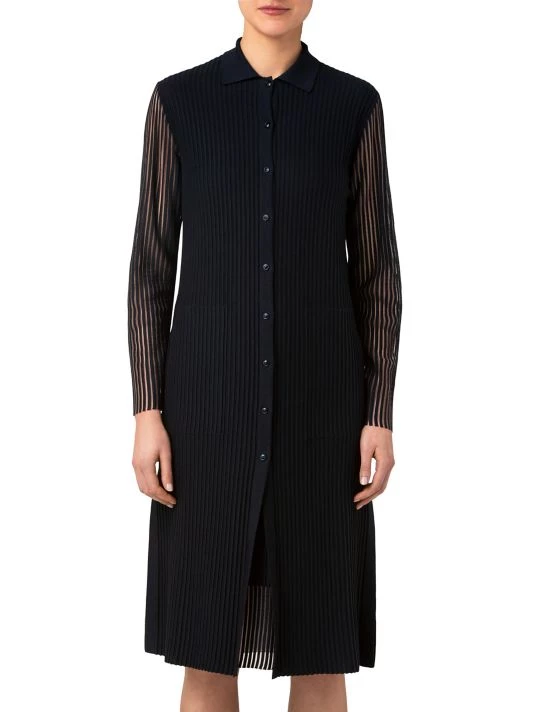 Akris Silk-Blend Knit Coat 5 Akris Silk-Blend Knit Coat - Image 3