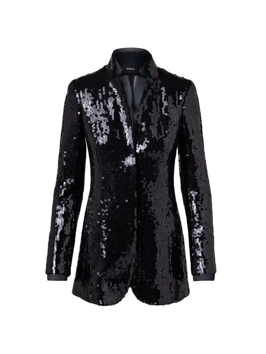 Akris Layered Sequin-Embroidered Blazer 3 Akris Layered Sequin-Embroidered Blazer