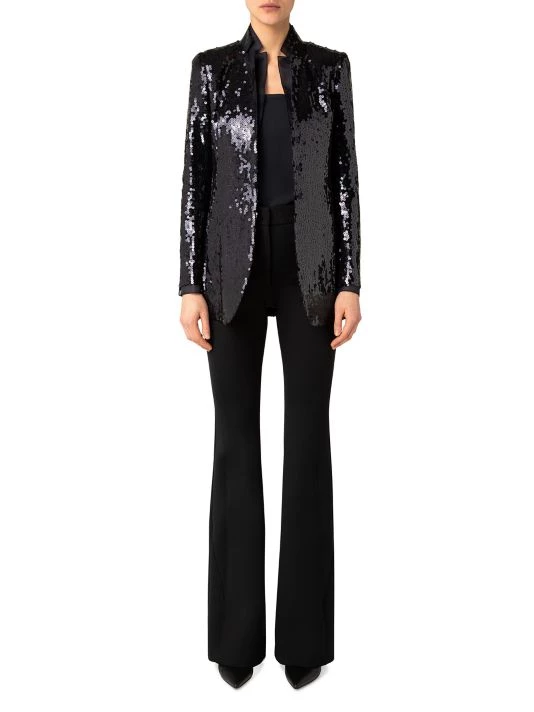 Akris Layered Sequin-Embroidered Blazer 4 Akris Layered Sequin-Embroidered Blazer - Image 2