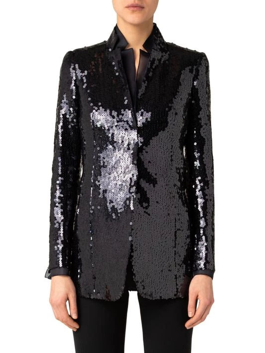 Akris Layered Sequin-Embroidered Blazer 5 Akris Layered Sequin-Embroidered Blazer - Image 3