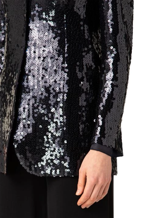 Akris Layered Sequin-Embroidered Blazer 8 Akris Layered Sequin-Embroidered Blazer - Image 6