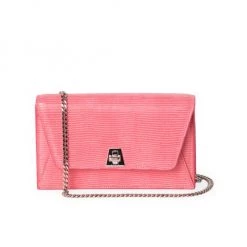 Akris Anouk Embossed Leather Envelope Crossbody Bag