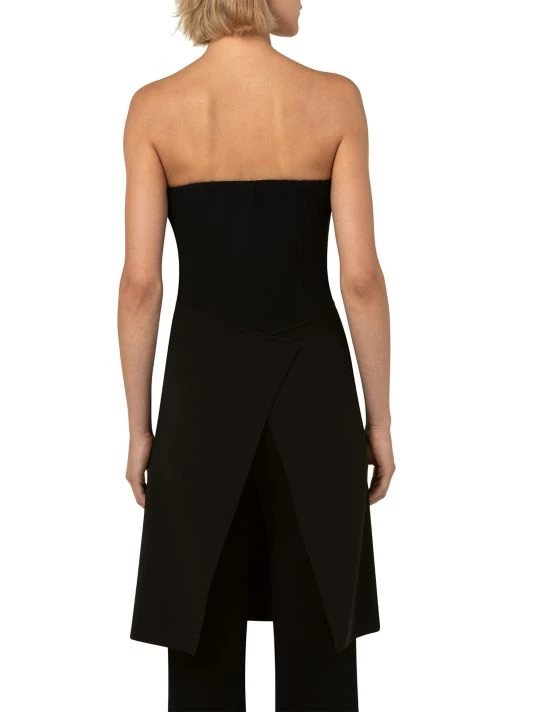 Akris Strapless Double-Face Apron Tunic 7 Akris Strapless Double-Face Apron Tunic - Image 5
