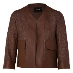 Akris Cropped Tweed Jacket