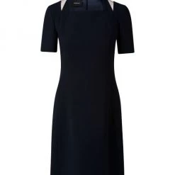 Akris Apron Neck Sheath Dress