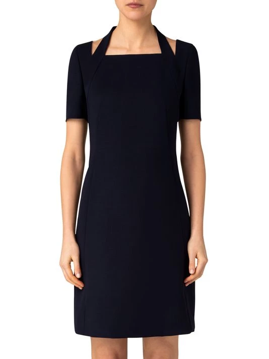 Akris Apron Neck Sheath Dress 4 Akris Apron Neck Sheath Dress - Image 2