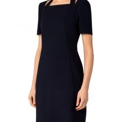 Akris Apron Neck Sheath Dress 9 Akris Apron Neck Sheath Dress -Akris Sales Shop unnamed file 986