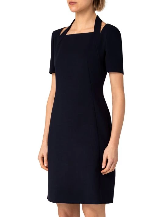 Akris Apron Neck Sheath Dress 5 Akris Apron Neck Sheath Dress - Image 3
