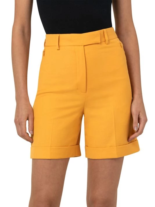 Akris Tailored Cotton & Silk Shorts 4 Akris Tailored Cotton & Silk Shorts - Image 2