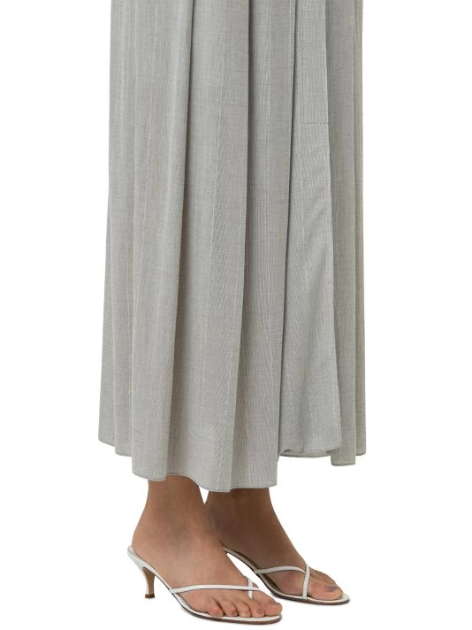 Akris Crepe Pleated Striped Skirt 7 Akris Crepe Pleated Striped Skirt - Image 5